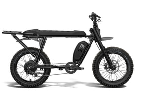 Side view of the SUPER73-S Blackout ebike.
