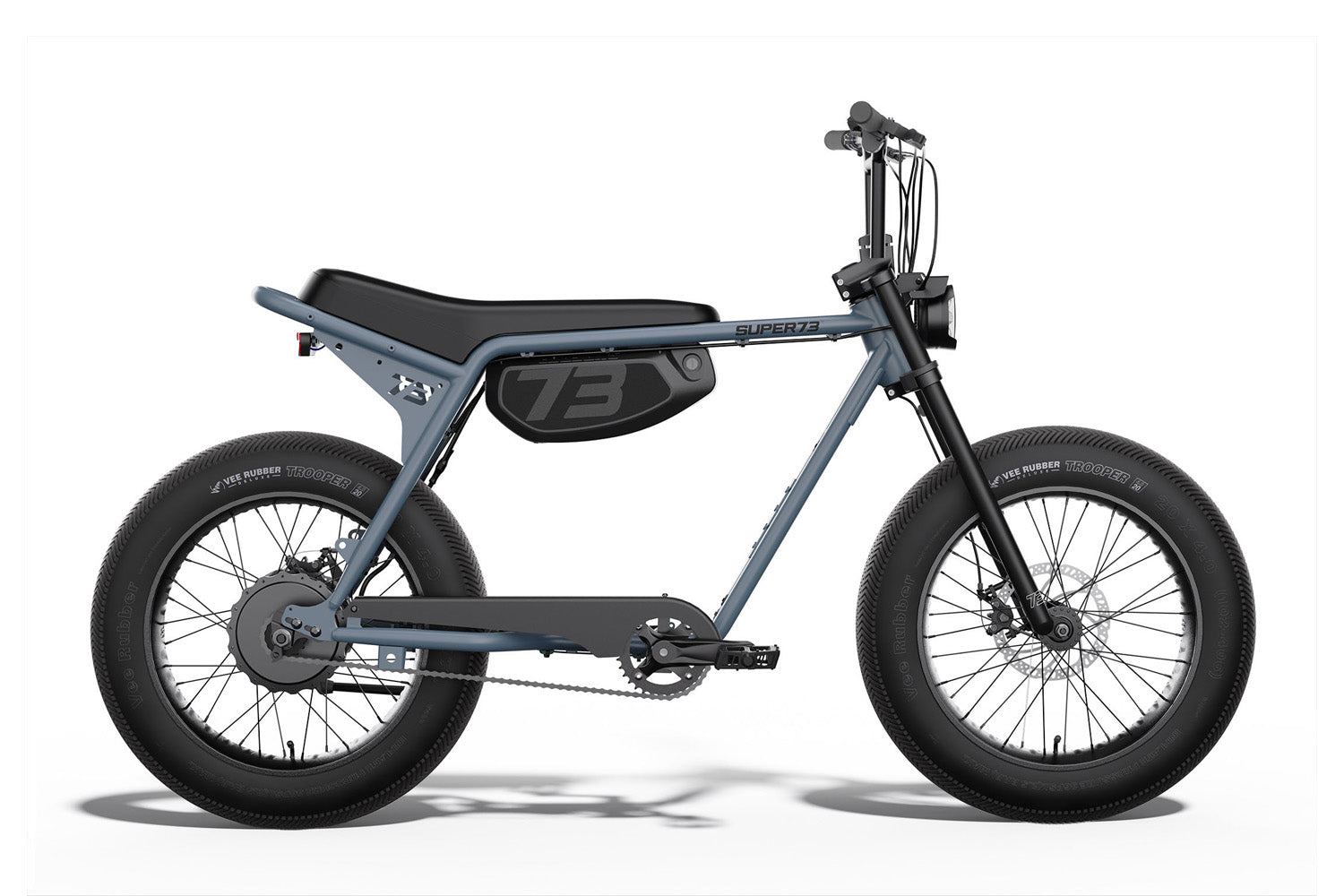 ZX bike Panthro Blue Side Profile